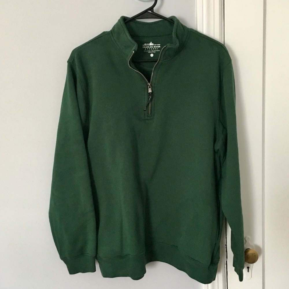 Charles River Apparel Men's Crosswind Quarter Zip